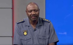 Gauteng Police Commissioner Tommy Mthombeni.