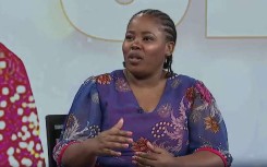 Gospel singer Lebo Sekgobela.