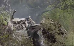 The accident scene in Limpopo.