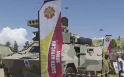 The SANDF display at the Rand Show.