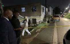 The scene of the shooting in Cato Manor. eNCA/Dasen Thathiah