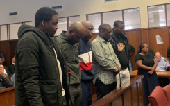 The five accused. eNCA/Dasen Thathiah