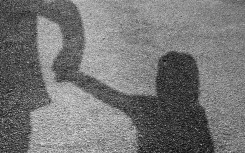 File: Child abduction, conceptual illustration.