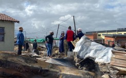 Clean-up operations are underway in Cape Town after four informal settlements were razed by fires over the weekend. 
