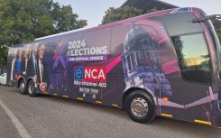  The eNCA election bus.