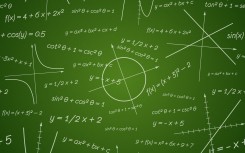File: Mathematic plots and formulas, illustration.