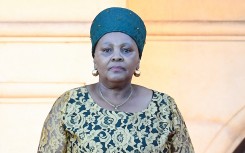 File: Nosiviwe Mapisa-Nqakula attending the state of the nation address at the City Hall in Cape Town. AFP/Rodger Bosch