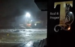 Roads have been washed away in Margate and Uvongo.