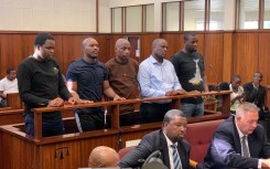 AKA and Tibz murder accused appear at the Durban Magistrate Court.