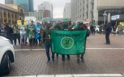 Umkhonto Wesizwe Party supporters