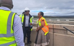Sindisiwe Chikunga visits Sanral site in Eastern Cape