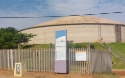 The Honeydew reservoir. eNCA/Hloni Mtimkulu