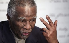 File: Former South African president Thabo Mbeki. 