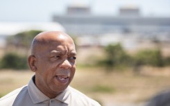 Minister of Electricity Kgosientsho Ramokgopa. AFP/Rodger Bosch