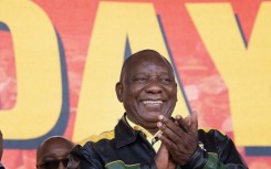 ANC president Cyril Ramaphosa. AFP/Rodger Bosch