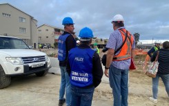 George Building Collapse : Crime scene investigators