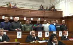 Nafiz Modak, Zane Kilian and 13 others in court.