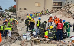 George Building Collapse scene