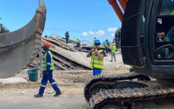 39 people remain buried under the rubble.