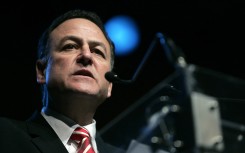 File: Tony Leon in 2007, during his Democratic Alliance (DA) farewell at the DA federal congress in Midrand on the outskirt of Johannesburg, South Africa. 