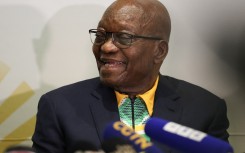 MK party leader and South Africa’s former president Jacob Zuma. Phill Magakoe/AFP