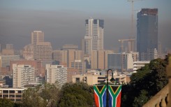 A general view of the Pretoria skyline with smog in the air taken from the Union Buildings. AFP/Phill Magakoe