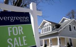 Existing home sales in the United States edged lower in May. Stefani Reynolds/AFP