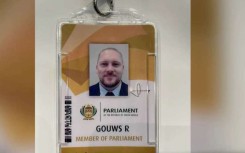 Renaldo Gouws Member of Parliament tag