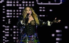 US pop star Madonna performs onstage. AFP/Pablo Porciuncula