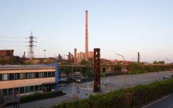 File: The ArcelorMittal Italia steel plant (ex Ilva) in Taranto. Controluce via AFP/Eliano Imperato