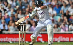 England's Jamie Smith plays plays a shot. AFP/Glyn Kirk