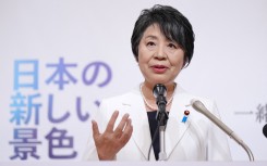 Japan's foreign minister Yoko Kamikawa. Kazuki Wakasugi/The Yomiuri Shimbun via AFP