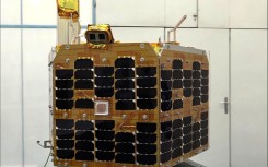 The Chamran-1 research satellite at an unknown location in Iran. AFP/Iranian Space Agency