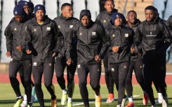 Bafana Bafana training 