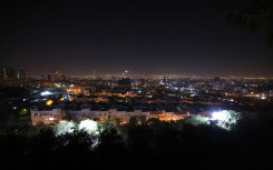 A general view of Tehran after several explosions were heard. AFP/Atta Kenare