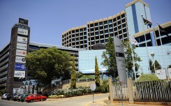 The SABC headquarters in Johannesburg. AFP/Stephane De Sakutin