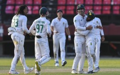 Proteas captain Temba Bavuma and team. AFP/Randy Brooks