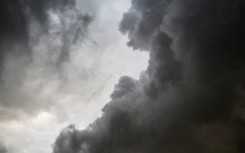 File: Dark grey storm clouds during a rain storm. Romain Costaseca/Hans Lucas via AFP