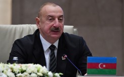 Azerbaijan's President Ilham Aliyev. AFP/Vyacheslav Oseledko