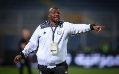 Morena Cuthbert Ramoreboli is the head coach of the Botswana team. Ayman Aref/NurPhoto via AFP