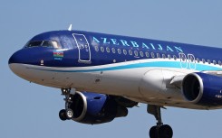An Azerbaijan Airlines plane. Urbanandsport/NurPhoto via AFP
