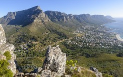 Table Mountain and 12 Apostles viewed from Lion's Head. Roger de La Harpe/Biosphoto via AFP