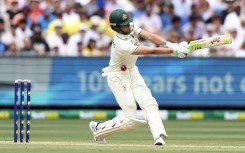 Australia's Sam Konstas is hit by the ball on day one of the fourth cricket Test match between Australia and India. AFP/Martin Keep