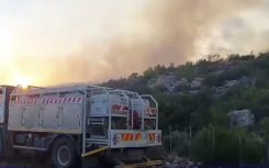 Table Mountain fire