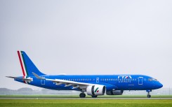 File: An ITA Airways plane. Venema Media/ANP via AFP