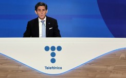 Telefonica's chief executive officer Jose Maria Alvarez-Pallete. AFP/Thomas Coex