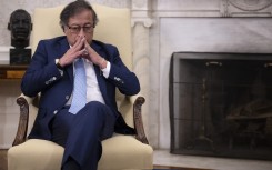 Colombia's president, Gustavo Petro. AFP/Jim Watson