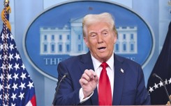 US President Donald Trump. AFP/Roberto Schmidt