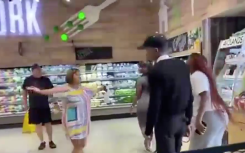 Alleged public racism incident