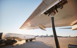 File: A plane being refuelled with jet fuel. GettyImages/Chalabala